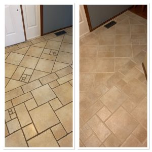 grout color sealing Wentzville MO