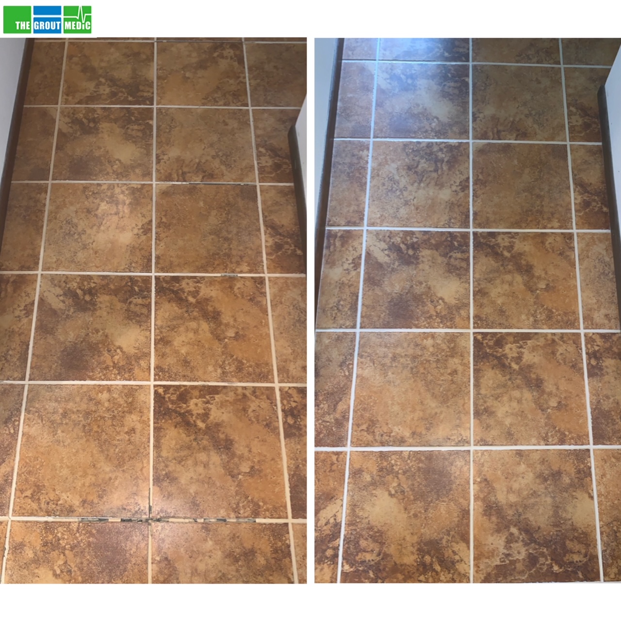 grout cleaning in St. Louis MO by The Grout Medic