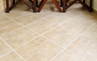 front porch with tile flooring
